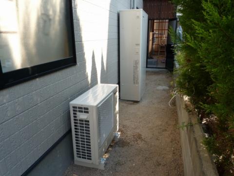 山口県防府市A様邸　エコキュート