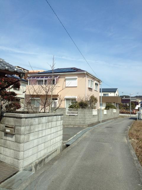 神戸市Ｍ様邸太陽光発電Panasonic　HIT　２．７６KW