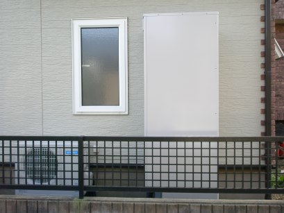 群馬県高崎市垂附町　Iさま邸　 エコキュート設置工事