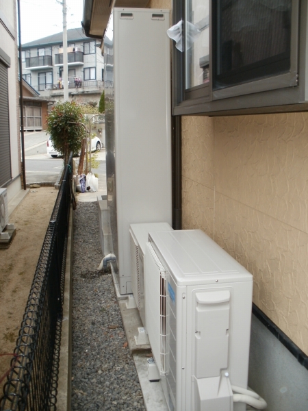 長崎県佐世保市T様邸　エコキュート