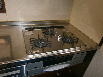 ハーマンガスコンロ取り替え