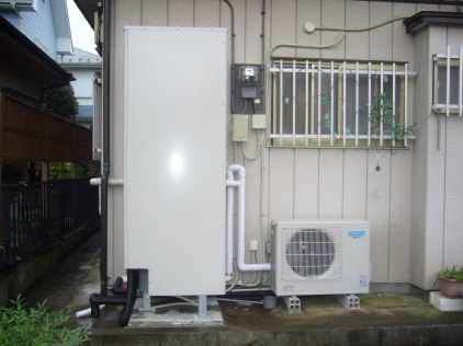 埼玉県上尾市久保　Yさま邸　 オール電化工事（エコキュート・IH）