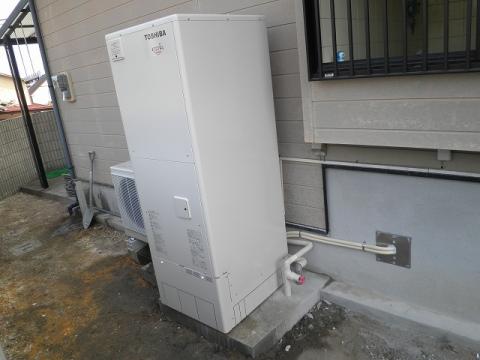 福岡県飯塚市K様邸　エコキュート