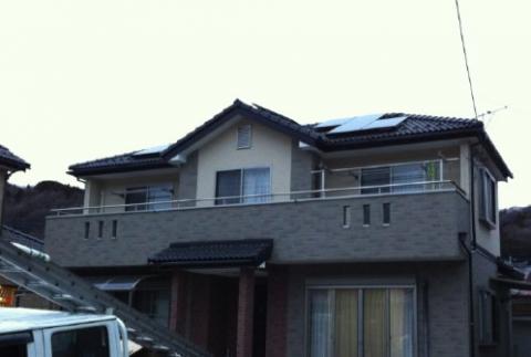 埼玉県 飯能市永田　熊谷さま邸　太陽光発電システム設置工事