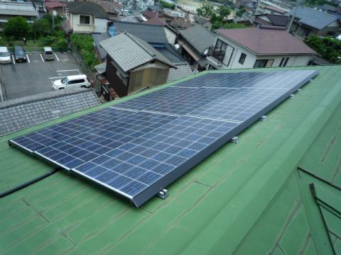 福岡県北九州市K様邸　太陽光発電システム