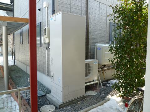 山形県山形市　Ｈ様宅　エコキュート