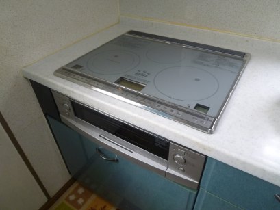 埼玉県 八潮市中央　Sさま邸　オール電化（エコキュート・IH）工事