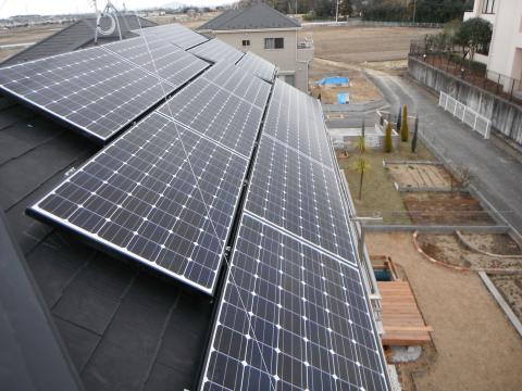 埼玉県久喜市E様邸《太陽光設置工事》