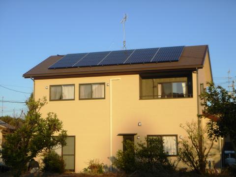 牧之原市F様邸　太陽光設置致しました。