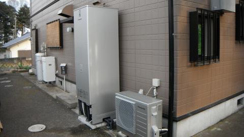 茨城県常総市Y様邸《エコキュート設置工事》