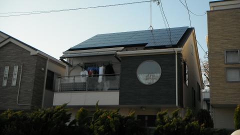 千葉県松戸市K様邸《太陽光設置工事》