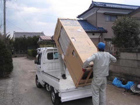現地に到着しました【長野県長野市エコキュート工事】街の工事屋さん・エコ電化ＪＰ【大光電気商会】