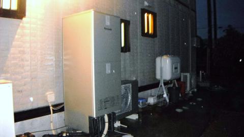 茨城県常総市N様邸《エコキュート設置工事》