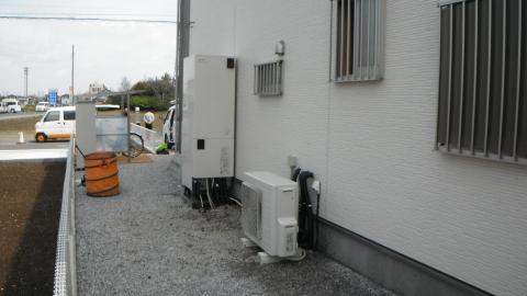 埼玉県幸手市S様邸《エコキュート設置工事》