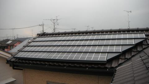 埼玉県吉川市K様邸《太陽光設置工事》