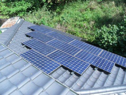 福岡市南区S様邸｜東芝　太陽光発電システム