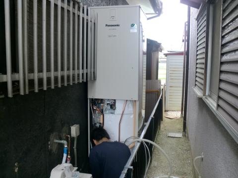 奈良県橿原市　I様邸オール電化・ｷｯﾁﾝ工事