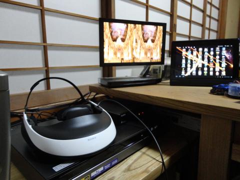 ヘッドマウントディスプレイ納品！