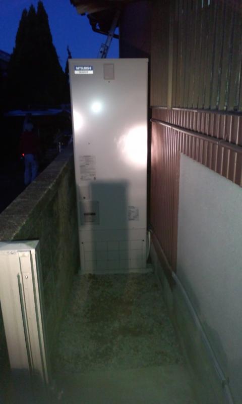 最近のオール電化工事７５