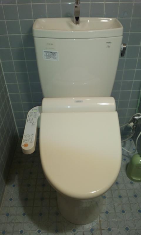 最近のトイレ入れ替え工事