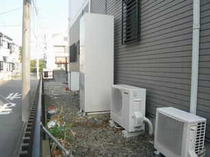 床暖房はガスのままです。