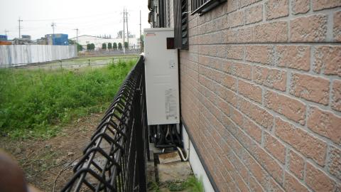 埼玉越谷市Ｏ様邸《エコキュート設置工事》
