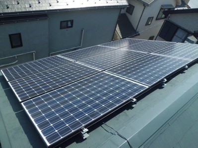 埼玉県 さいたま市緑区道祖土　増田さま邸　太陽光発電システム設置工事