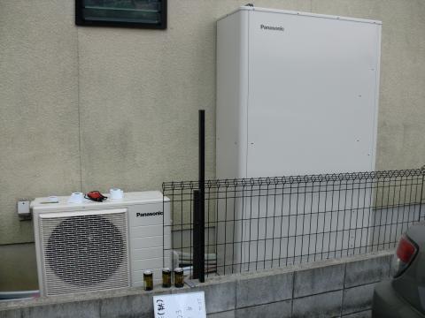 奈良県香芝市I様邸　オール電化工事