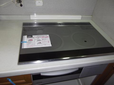 豊中市のＭ様邸IHｸｯｷﾝｸﾞﾋｰﾀｰ取付工事