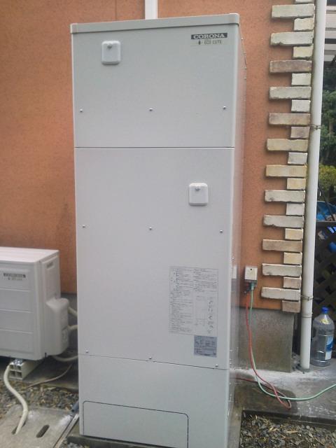 福岡県鞍手郡A様邸　エコキュート