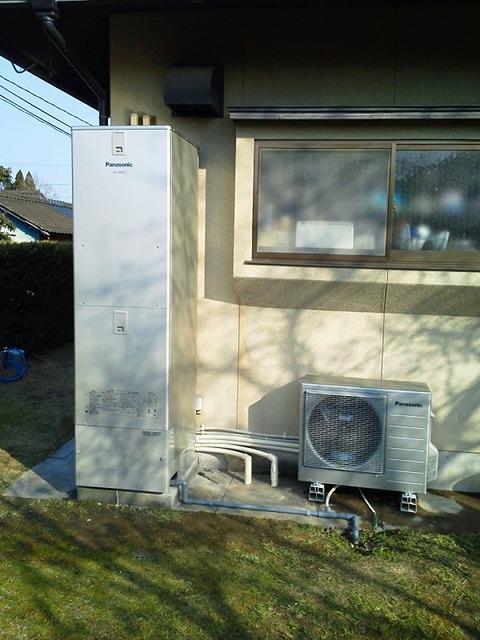 熊本県上益城郡N様邸　エコキュート