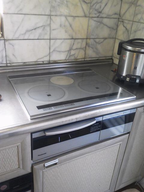 熊本県上益城郡N様邸　IHクッキングヒーター