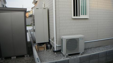 埼玉県久喜市S様邸《エコキュート設置工事》