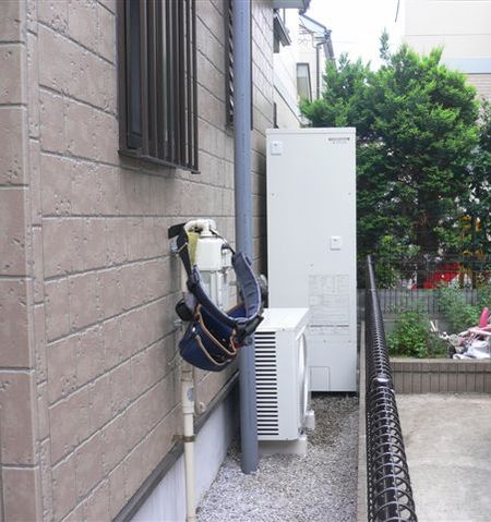 埼玉県新座市　コロナエコキュート　371D1A8設置