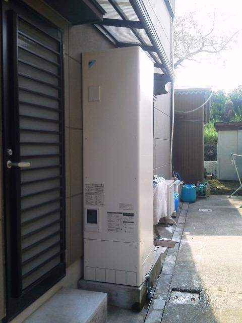 福岡県飯塚市T様邸　エコキュート
