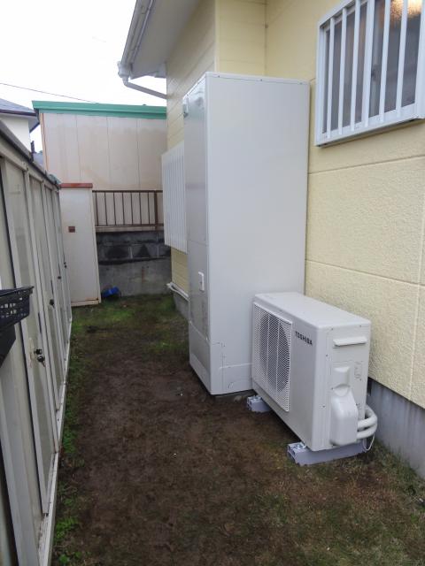 三島市でエコキュート設置工事