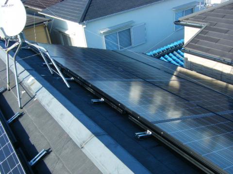 ダイキン・太陽光発電システム施工!