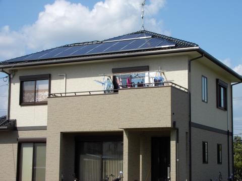 シャープ・太陽光発電システム施工