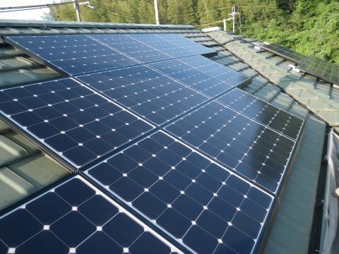 奈良県北葛城郡　I様邸　太陽光発電システム工事