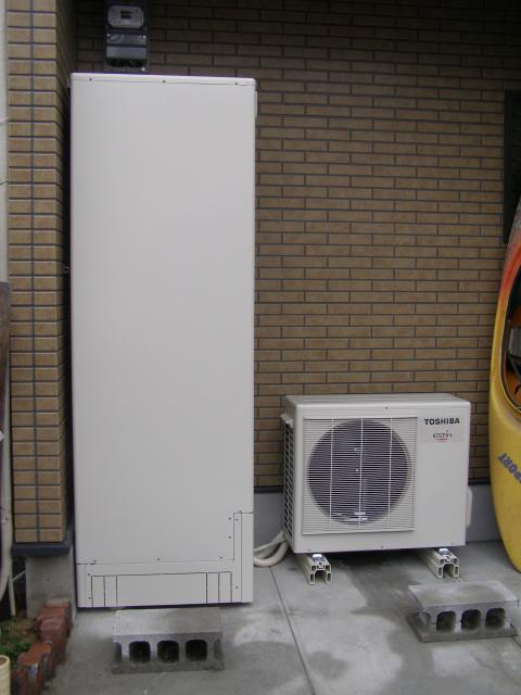 TOSHIBA・エコキュート設置♪他