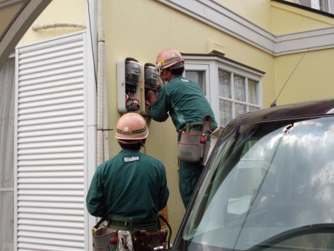 太陽光発電施工後の売電設置!!