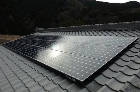 静岡市葵区鍵穴地区　K様邸　太陽光設置しました♪