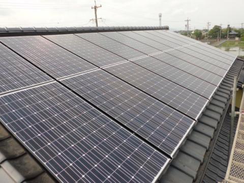 焼津市飯渕地区　T様邸　太陽光設置しました。