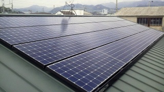 清水区西久保地区　M様邸　太陽光設置致しました
