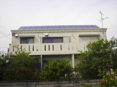 シャープ・太陽光発電システム施工完成！！＃２