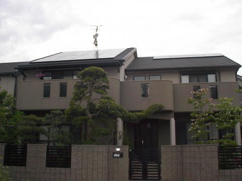 シャープ・太陽光発電システム施工！