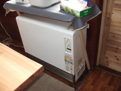 大阪府能勢町　Ｙ様邸　蓄熱暖房機新設