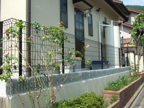 兵庫県川西市けやき坂　フェンス新設工事
