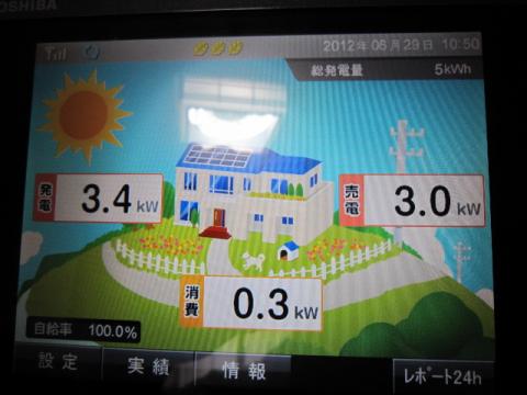T様　太陽光連係でした
