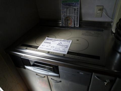 福岡県福岡市Y様邸　IHクッキングヒーター